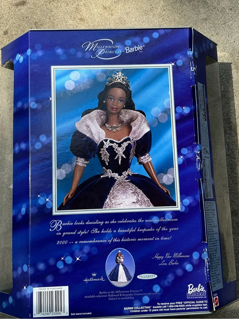 Mattel Barbie Millennium Princess Doll - Purple & White